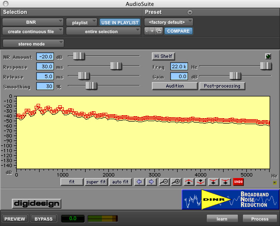 Broadband Noise Reduction